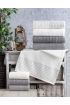 Jakarlı 4´lü 50x90 El Havlusu Lisa