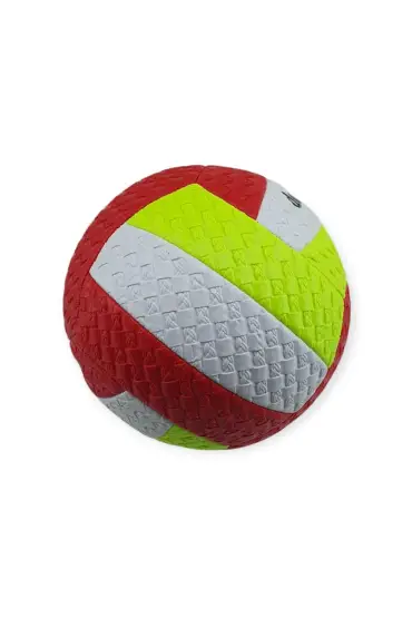 Voleybol Topu Desenli 280 gr - VB-280-KIRMIZI