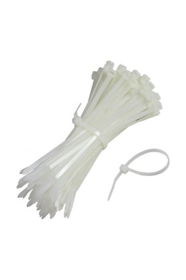 Kaliteli Kablo Baglari Beyaz 3,6x140 Mm