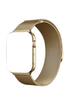 Paslanmaz Çelik Watch 10 Uyumlu Kaliteli Kordon Altın Renk 42-44-45-49mm