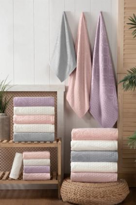 Bambu 6lı 70x140 Banyo Havlusu Andy