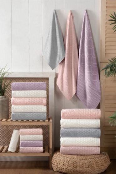 Bambu 6lı 70x140 Banyo Havlusu Andy