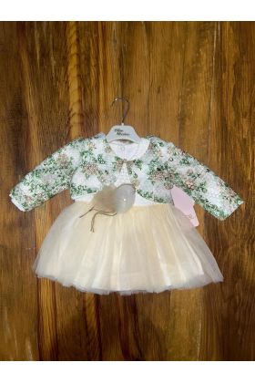 9-18 aylık prenses elbise sarı