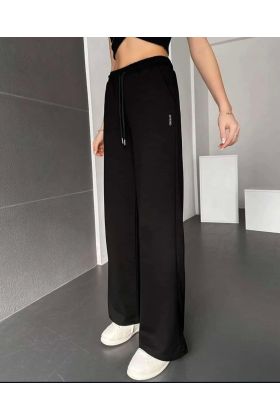 palazzo pantolon siyah