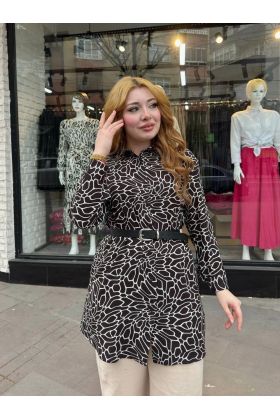 Desenli tunik gömlek