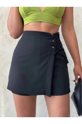 Kuş gözü şort etek s25819