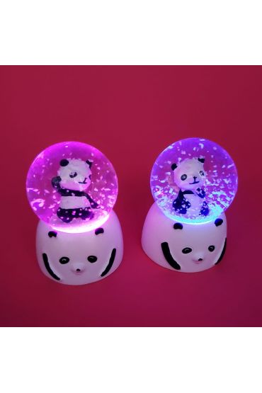 Mini Işıklı Panda Kar Küresi 1 Adet