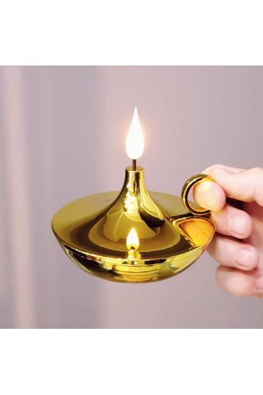 Dekoratif Gold Pilli Mum