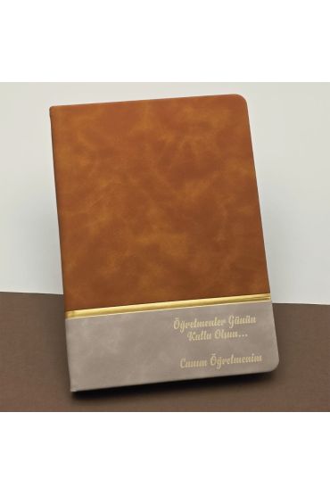 Öğretmenler Günü Hediyesi Defter Taba