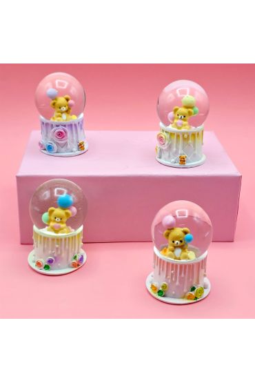 Sevimli Küçük Boy Ayıcık Kar Küresi 1 Adet