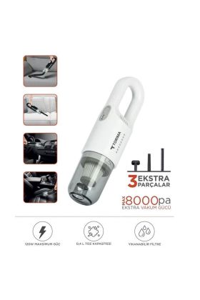 Şarjlı Araç EL Süpürgesi El Beyaz A031B