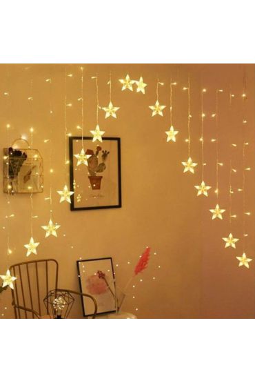 Yıldız Perde LED Çapraz