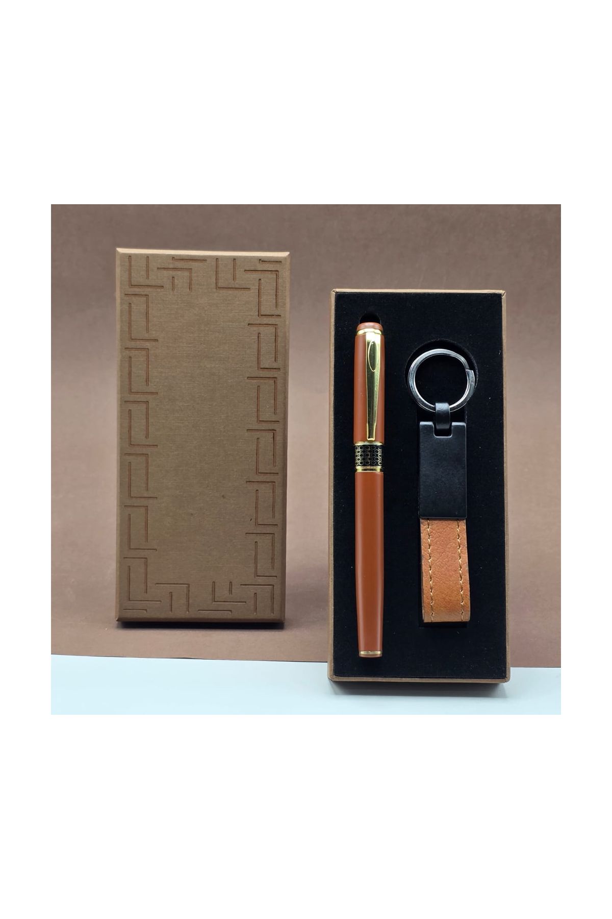 Kutulu Kalem Anahtarlık Set