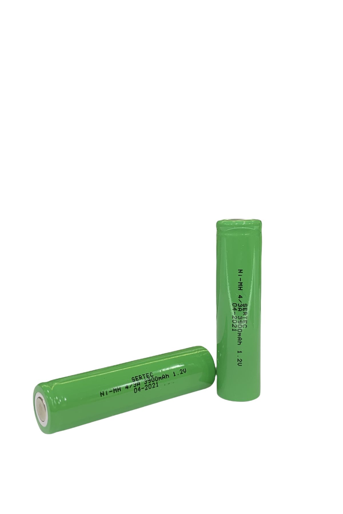 1.2V 3800 Mah - 4/3A - Ni-MH Şarjlı Pil - (Başsız / Flat Head)