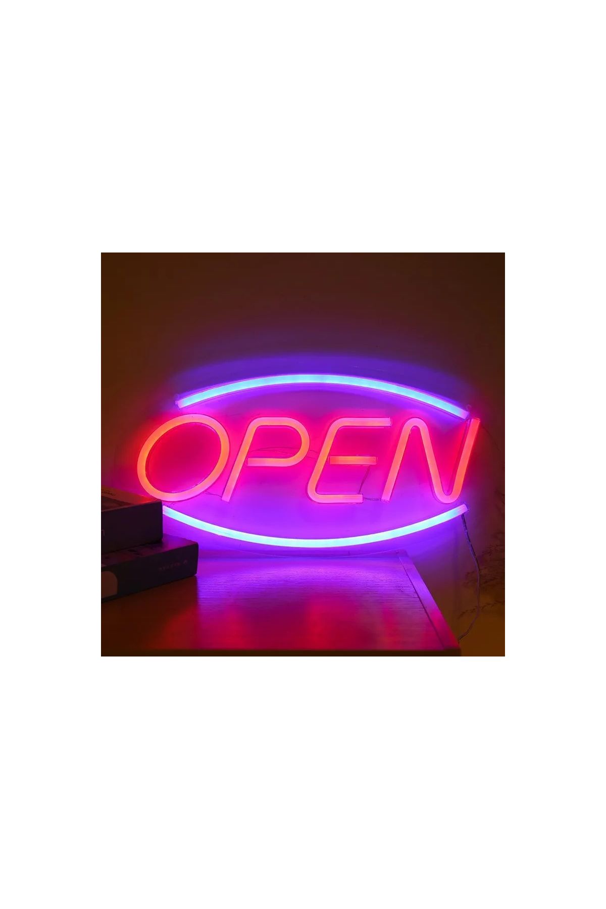 OPEN Yazılı Neon Led Tabela