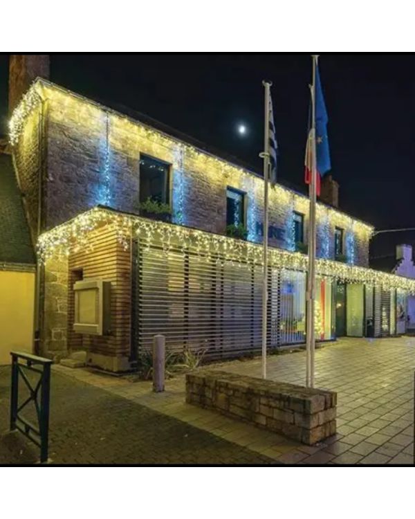 4 M 120 Led 20 Saçaklı 50 x 70 x 90 Cm Çakarlı