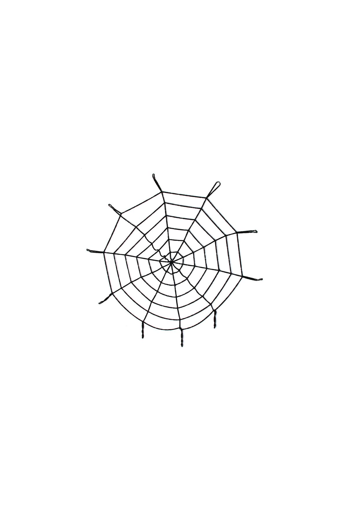 1,50 Metre Siyah Dev Örümcek Ağı Dekoru