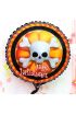 Halloween İskelet Kuru Kafa Folyo Bn 18 inç