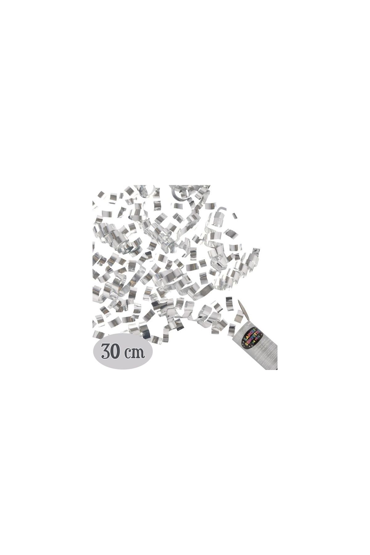 Gümüş Renk Konfeti 30 cm