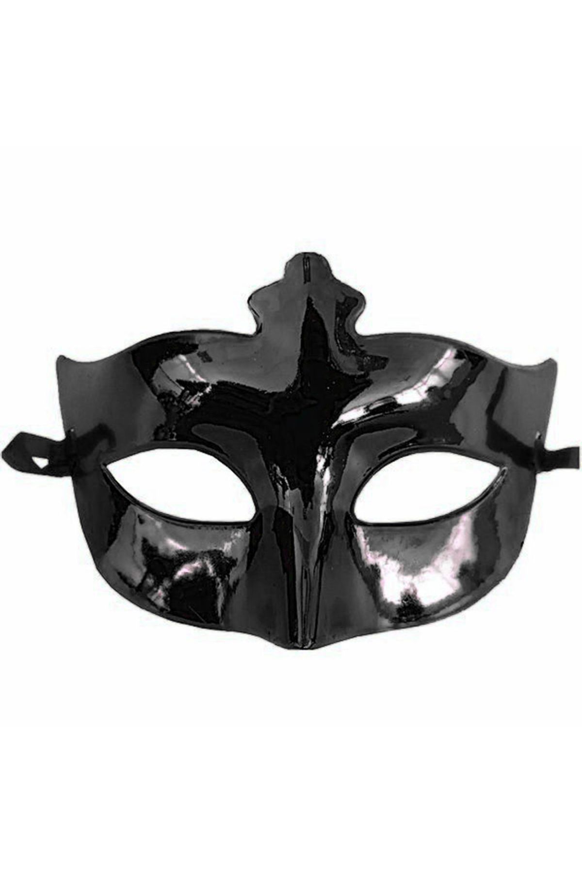 Siyah Renk Masquerade Kostüm Partisi Venedik B Maskesi