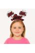 Doğum Günü Kutlaması İçin Kırmızı Taç – Işıltılı Yazılı Parti Tacı