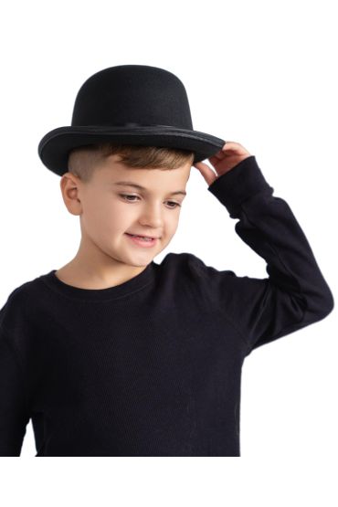 Charlie Chaplin Stil Çocuk Şapkası – Siyaelon Parti Şapkası