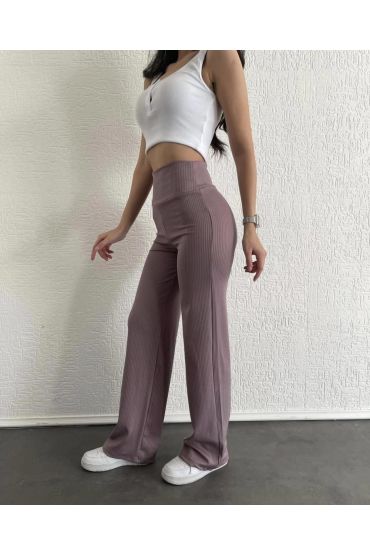 fitilli palazzo pantolon sütlükahve