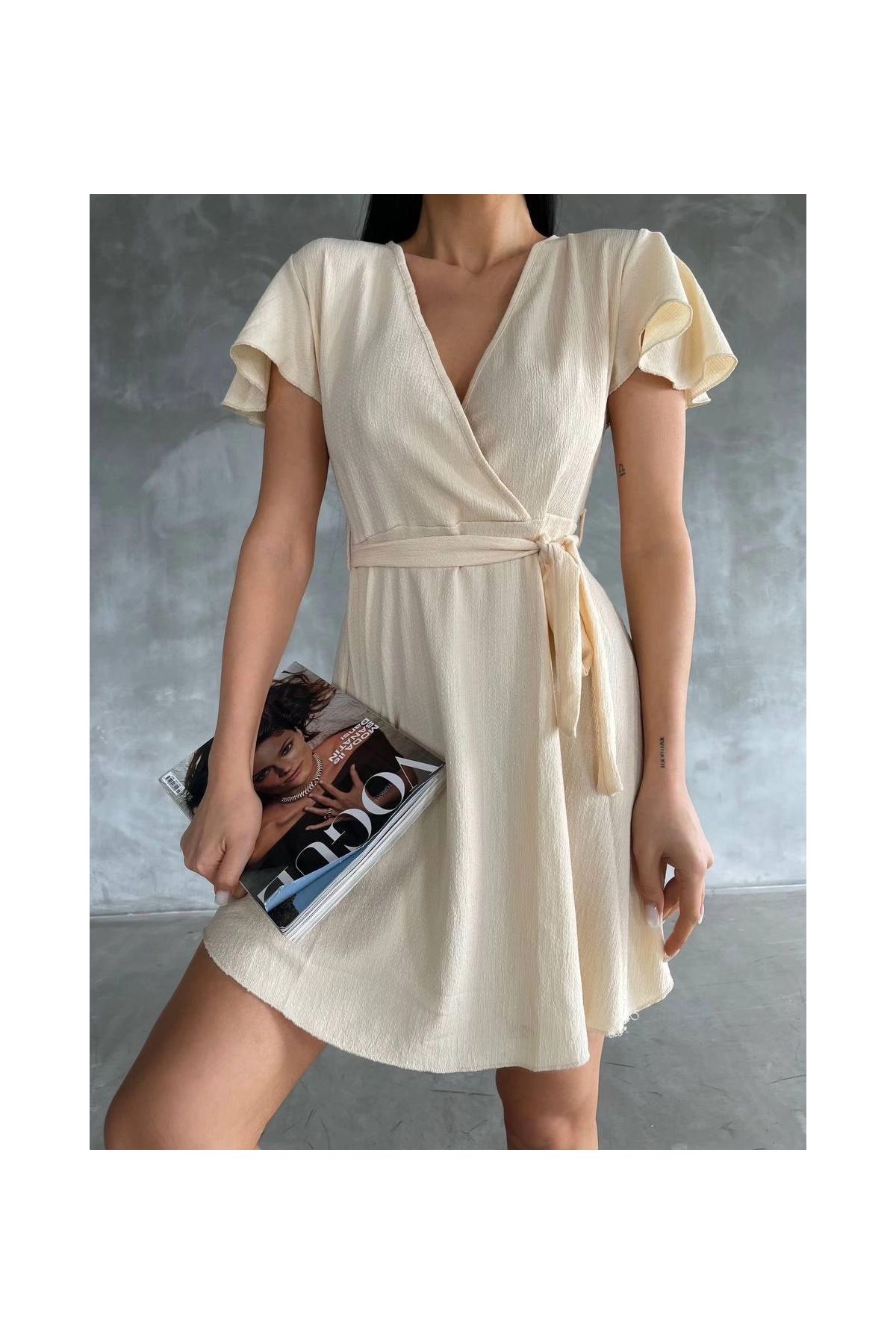 Bürümcük mini boy elbise