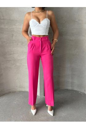Palazzo fuşya pantolon