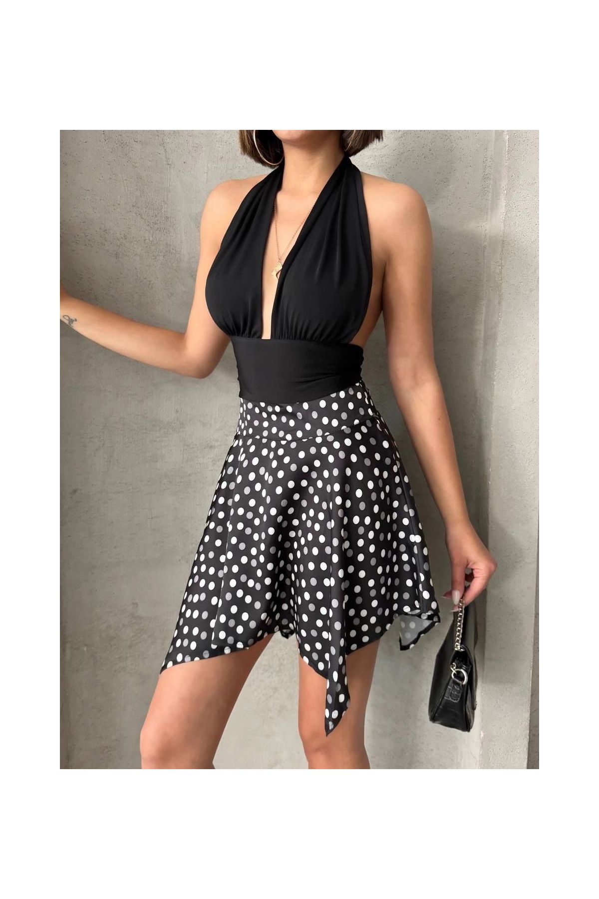 Puantiyeli etek s25900