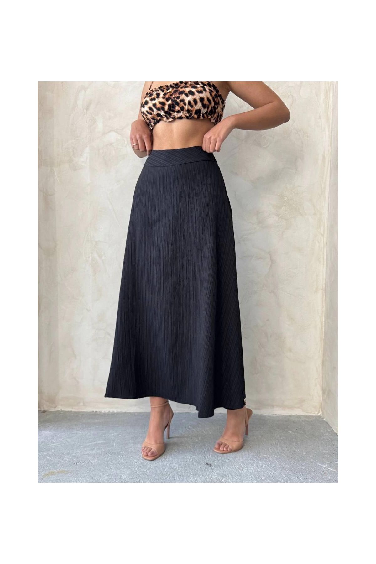 Uzun astarlı etek s255043