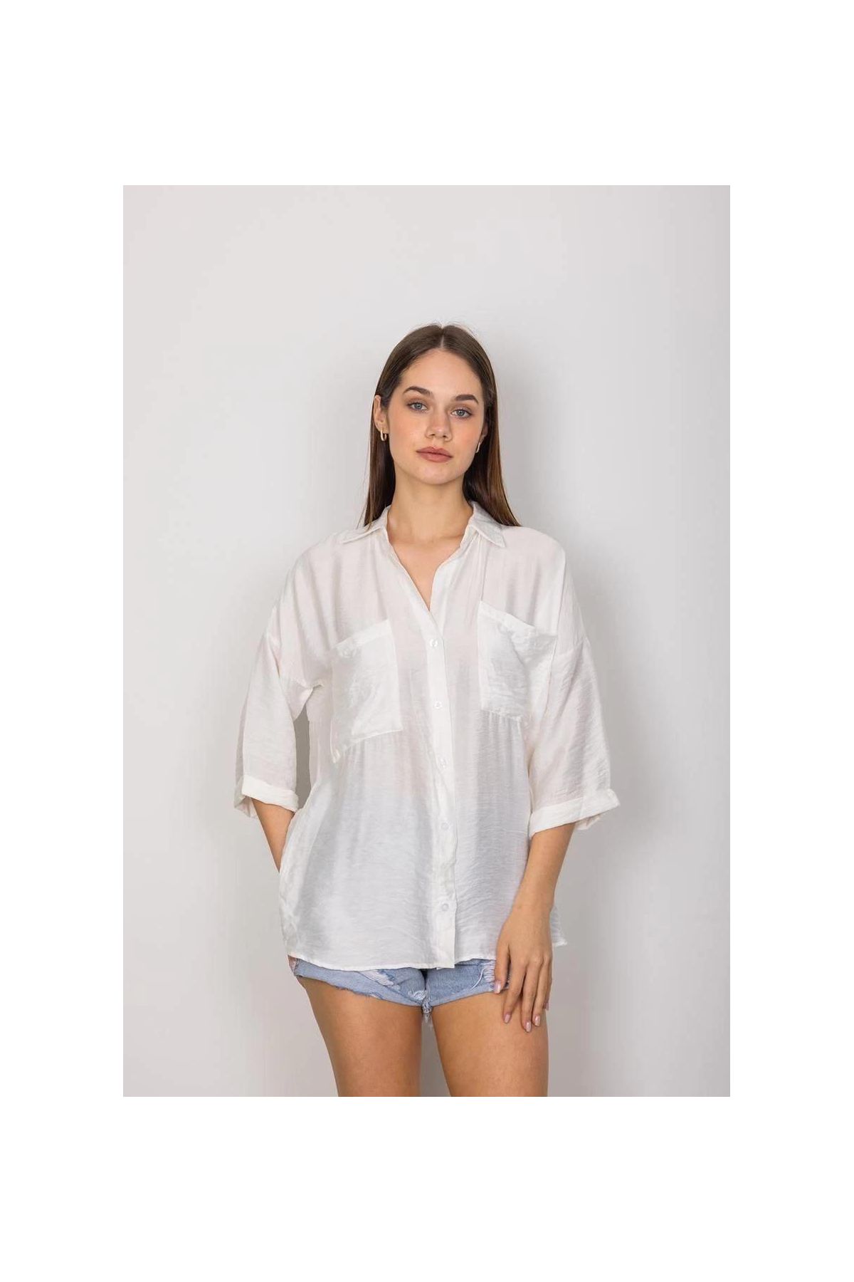 Cepli salaş gömlek