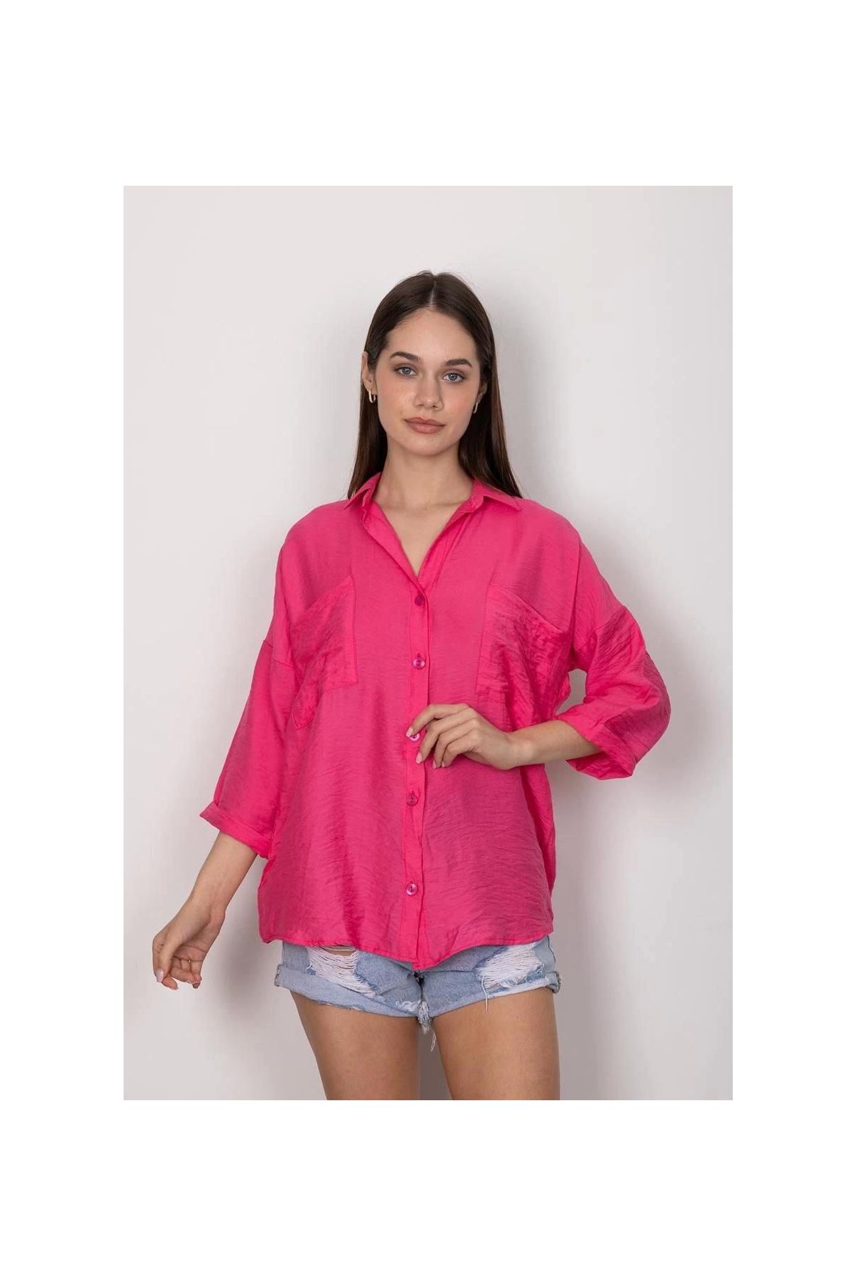 Cepli salaş gömlek