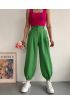 Şalvar pantolon yeşil s23202