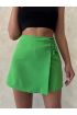 Kuş gözü şort etek yeşil s25819