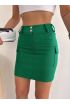 Körüklü cep etek yeşil s24904