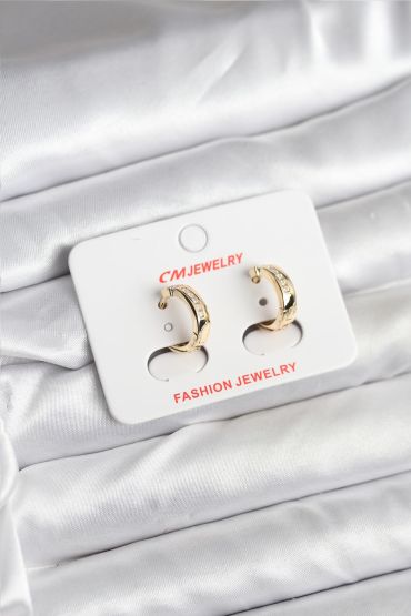 14K Gold Renk Kaplama CM Kadın Küpe - TJ-BKP11401