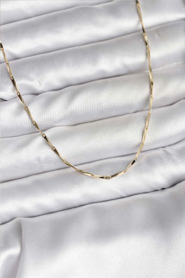 14K Gold Renk Kaplama CM Kadın Kolye - TJ-BKO10748