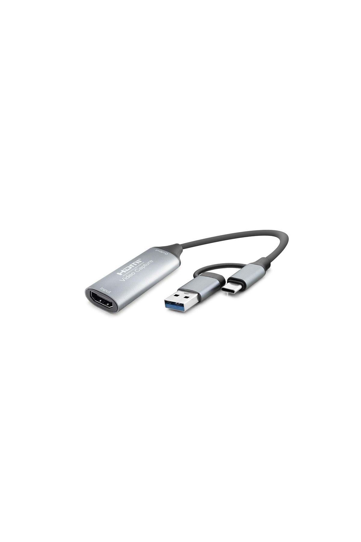 Hdmi Video Capture Type-C + Usb3.0 4K 30Hz Gri HDX7856