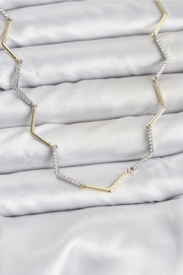 VIP Seri Zikzak Model Kadın Kolye - TJ-BKO10760