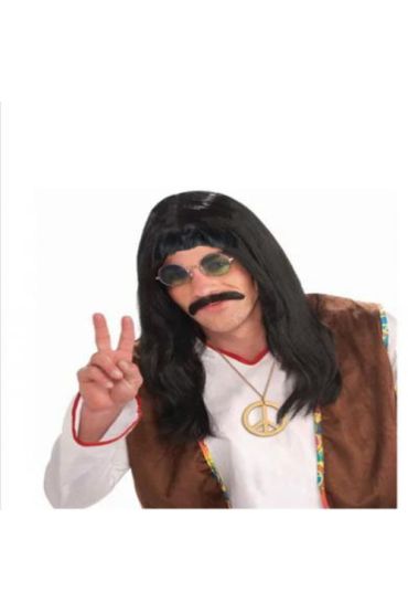 Uzun Barış Manço Peruğu ve Bıyığı