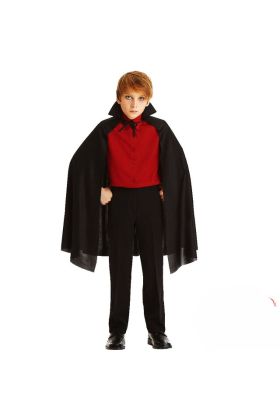 Sİyah Yakalı Pelerin - Vampir Pelerin - Dracula Pelerin 90 cm