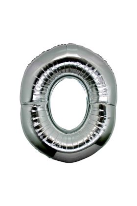 O Harf Folyo Bn Gümüş Renk  40 inç