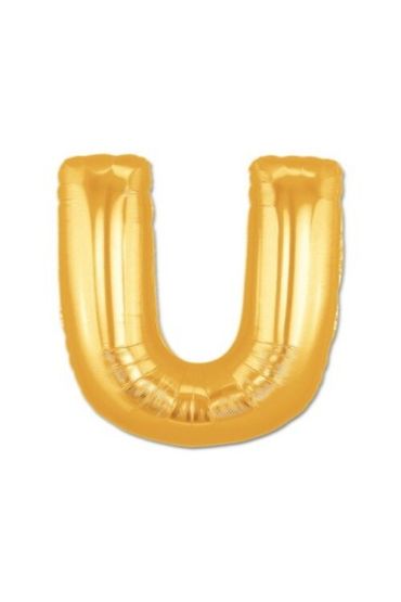 U Harf Folyo Bn Altın Renk  40 inç