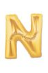 N Harf Folyo Bn Altın Renk  40 inç