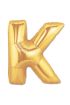 K Harf Folyo Bn Altın Renk  40 inç