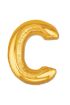C Harf Folyo Bn Altın Renk  40 inç