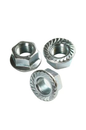 10 Adet M8 Altıköşe Flanşlı Somun