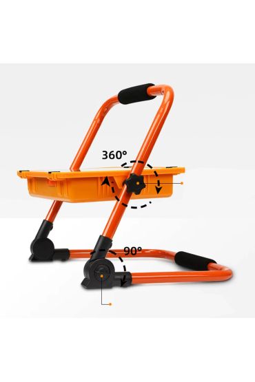 P70 LED Solar Panel Şarjlı Taşınabilir Projektör 176 SMD + Yan LED WT-734