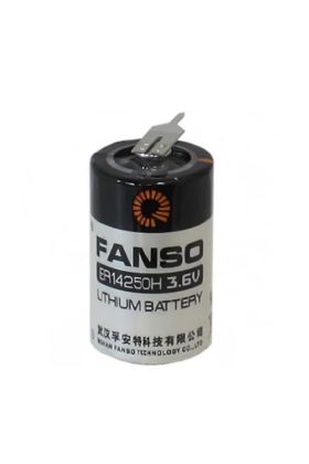 ER14250H 3.6V 1/2AA Kısa Lityum Pil - 2 PIN